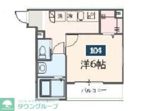 MELDIA青梅の物件間取画像